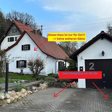 Ferienparadies Am Kammerberg - Ein Ganzes Haus Fuer Sie Alleine!!! Weissenhorn Exterior photo